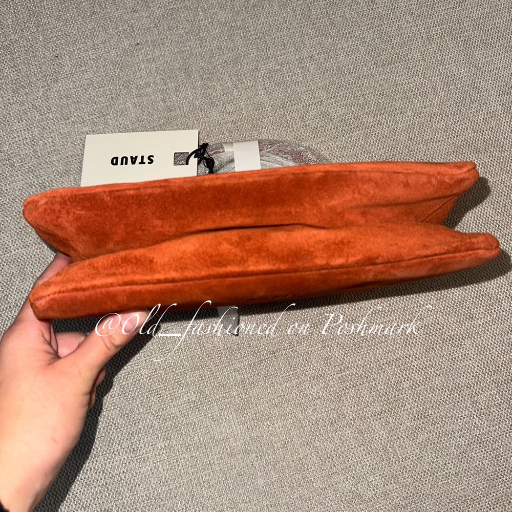 STAUD Suede Valerie Bag - Auburn - Price Firm - Picture 13 of 16
